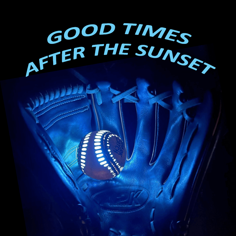 Spark Catch baseball gift for boys baseball fans glow in the dark baseball light up baseball gear